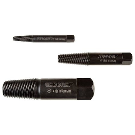 Gedore Bolt Extractor, Size 7, M24-M33 8551 7